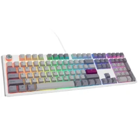 Ducky One 3 Cherry MX-Brown šedá / herní klávesnice / podsvícená / mechanická / drátová USB-C / US (DKON2108ST-BUSPDMIWHHC2)