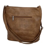 Stylová dámská crossbody kabelka Teri, hnědá