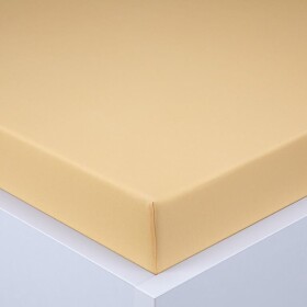 Napínací prostěradlo jersey EXCLUSIVE žluté 90 x 200 cm