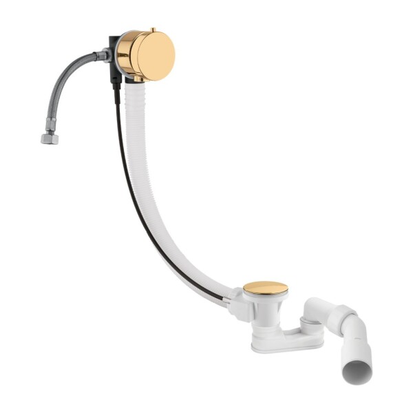 OMNIRES - CGS Sifon vanový automat komplet s napouštěním zlatá /GL/ TK132-PLUS-3.04+64-SGL