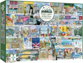 GIBSONS Puzzle Jasná světla a velká města