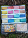 Kuretake Kuretake, ‎MC20/24V/NW2A, Gansai Tambi Metallic, akvarelové barvy v pánvičkách, metalické, 24 odstínů