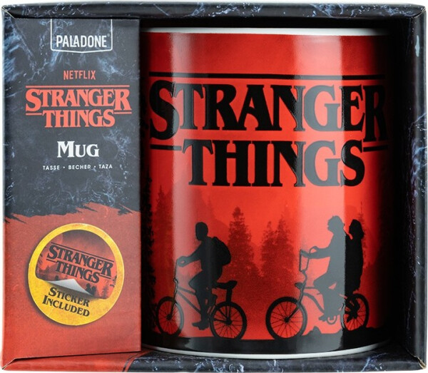 Stranger Things XL hrnek se samolepkou 500 ml - EPEE