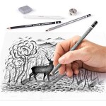 Staedtler Lumograph Design Journey sada uhlové tužky s pryží a
