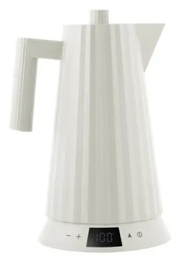 Alessi Plisse bílá / Rychlovarná konvice / Regulace teploty (MDL21 W)