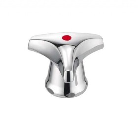 KLUDI - Ovládací rukojeť, teplá voda, chrom 7558605-00