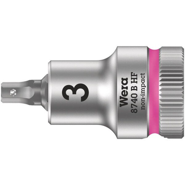 Wera 8740 B HF 05003030001 vnější šestihran vložka pro nástrčný klíč 3 mm 3/8