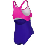 Aqua-speed Plavky Emily pro mládež růžové a fialové 146 cm