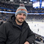 Fanatics Pánská zimní čepice Denver Broncos NFL Fissure Cuffed Knit Hat with Pom