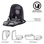 XD DESIGN BATOH PROTI KRÁDEŽI BOBBY HERO REGULAR BLACK P/N: P705.291 NEPLATÍ