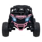 Mamido Elektrické autíčko Buggy Can-Am Maverick 24V 4x200W růžové
