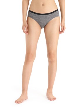 Dámské kalhotky ICEBREAKER Wmns Siren Hipkini, Gritstone Heather velikost: M
