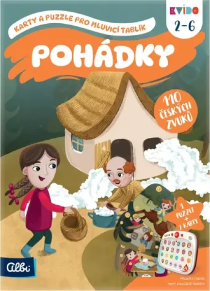 ALBI Kvído Karty a puzzle: Pohádky