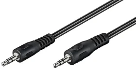 PremiumCord Jack 3.5mm M/M / Propojovací audio kabel / 1 m (kjackmm1)