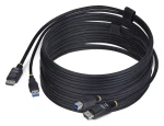 StarTech černá / KVM kabel / DisplayPort (M) + USB-A / 5 Gbps / 3 m (DU12210-KVM-CABLE)