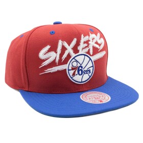 Mitchell & Ness Pánská kšiltovka Philadelphia 76ers NBA Transcript Snapback