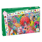 DJECO Vyhledávací puzzle Karneval de Rio 200 dílků