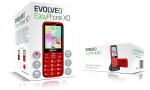 EVOLVEO EasyPhone XO + nabíjecí stojánek červená / 2.8" / 0.3MP / DualSIM / microSDHC (SGM EP-630-XOR)