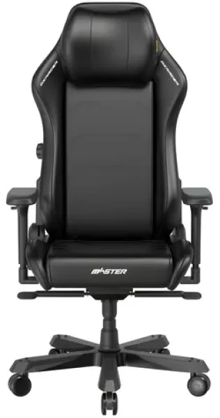 DXRacer MASTER Herní židle černá / 160-190 cm / PU kůže / 150 kg / 4D-Područky