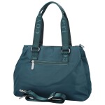 Stylová dámská nylonová kabelka do ruky Elke, modrá