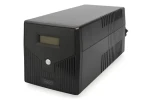 Digitus Line-Interactive UPS / Záložní zdroj UPS / 2000VA/1200W / 12V/9Ah 2x baterie / 4x Schuko / USB / RJ45 / LCD (DN-170076)