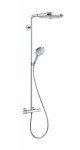 HANSGROHE - Raindance Select S Sprchový set s termostatem, 30 cm, 2 proudy, bílá/chrom 27133400