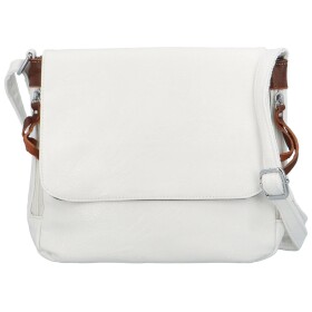Stylová dámská crossbody Metagga, bílá