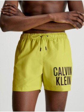 Žluté pánské plavky Calvin Klein Underwear Intense Power-Medium Dra pánské