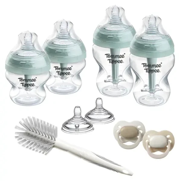 Tommee Tippee Advanced ANTI-COLIC novorozenecká startovací sada / Kojenecké lahve / 150 a 260 ml / 9 dílů / 0m+