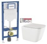 GEBERIT Duofix bez tlačítka + WC INVENA PAROS + SEDÁTKO 111.300.00.6 RO1