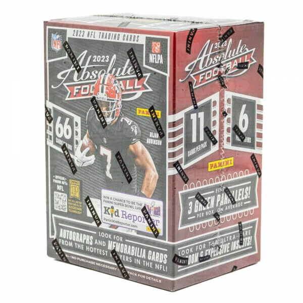 2023 Panini Absolute NFL Football Blaster Box - Green Parallels