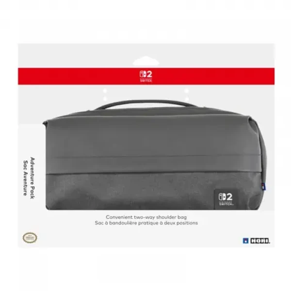HORI Switch 2 Adventure Pack černá / taška přes rameno pro Nintendo Switch 2 (4961818039964)