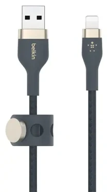 Belkin BOOST CHARGE PRO Flex kabel USB-A na Lightning modrá / 2m (CAA010bt2MBL)