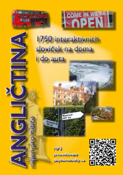 Angličtina nejen pro řidiče - 1750 interaktivních slovíček na doma i do auta - Štěpánka Pařízková