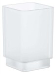 GROHE - Selection Cube Sklenička, daVinci saténová bílá 40783000