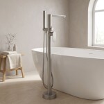 REA - Volně stojící baterie Logan Brush Nickle REA-B2222