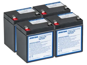 Avacom AVA-RBP04-12050-KIT / Baterie pro UPS / CyberPower, Vertiv / VRLA / 4 ks (AVA-RBP04-12050-KIT)