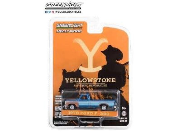 1978 Ford F-250 (Yellowstone 2018-Current TV Series) 1:64 Greenlight