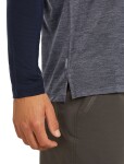 Pánské merino triko s dlouhým rukávem ICEBREAKER Mens 125 Cool-Lite Sphere LS Tee CB, Midnnavy Hthr/Midnnavy/Cb velikost: XXL