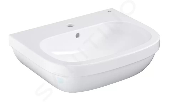 GROHE - Euro Ceramic Umyvadlo s přepadem, 600x480 mm, alpská bílá 39335000