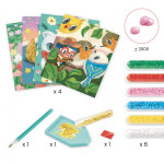 Djeco Djeco, DJ09434, Diamond painting - diamantové malování, Přátelství