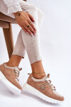 Dámská sportovní obuv na platformě Béžove Aisha 37