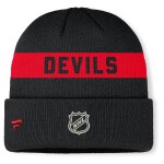 Fanatics Pánská zimní čepice New Jersey Devils NHL Authentic Pro A/Cap Cuffed Beanie