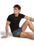 Pánské merino boxerky ICEBREAKER Mens 150 Anatomica Boxers Transition, Obsidian/Proto Grey/Black/AOP velikost: M