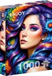 ENJOY Puzzle Duhové květiny