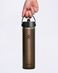 Hydro Flask Lightweight Flex Straw Bottle (710 ml) Obsidian