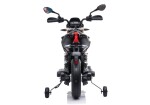 Mamido Dětská elektrická motorka Aprilia černá