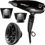 Rozbaleno - BaByliss BAB7000IE / Profesionální fén na vlasy / 2200W / 12 teplot rychlostí / Difuzér / 2xkoncentrátor / rozbaleno (BAB7000IE.rozbaleno)
