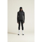Běžecká mikina CRAFT ADV Explore Power Fleece Hood - černá Velikost textilu: XXL