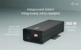I-tec USB-C/USB-A Metal Charging+Data HUB / 20x USB-C / 360W (CACHRGHUB20C)